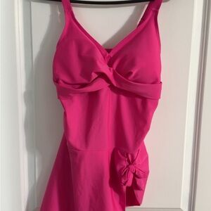 Women's Pink Swim Dress